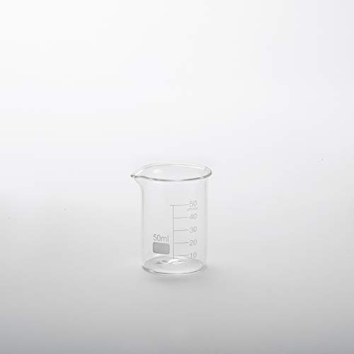 American Metalcraft GBE2 Chemie-Becher, Glas, 3,8 ml Fassungsvermögen, 3,8 cm Durchmesser, 6,4 cm Höhe von American Metalcraft, Inc. - BISS