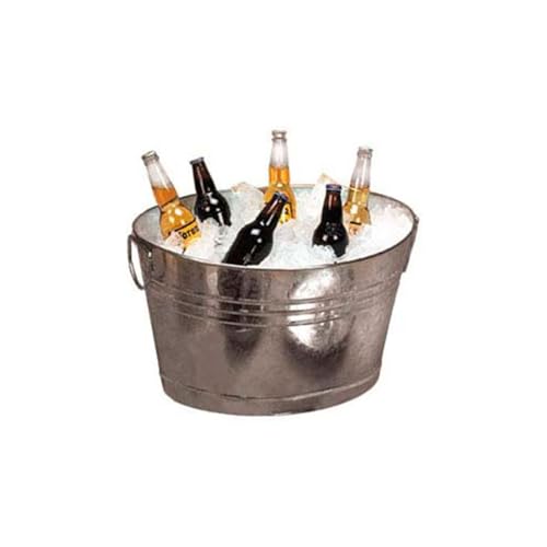 American Metalcraft (GPTUB20) 20" x 15" x 11" Natural Galvanized Tub von American Metalcraft