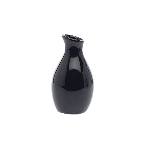 American Metalcraft BVJGB5 Keramikkrug, Knospenvase, Schwarz von American Metalcraft