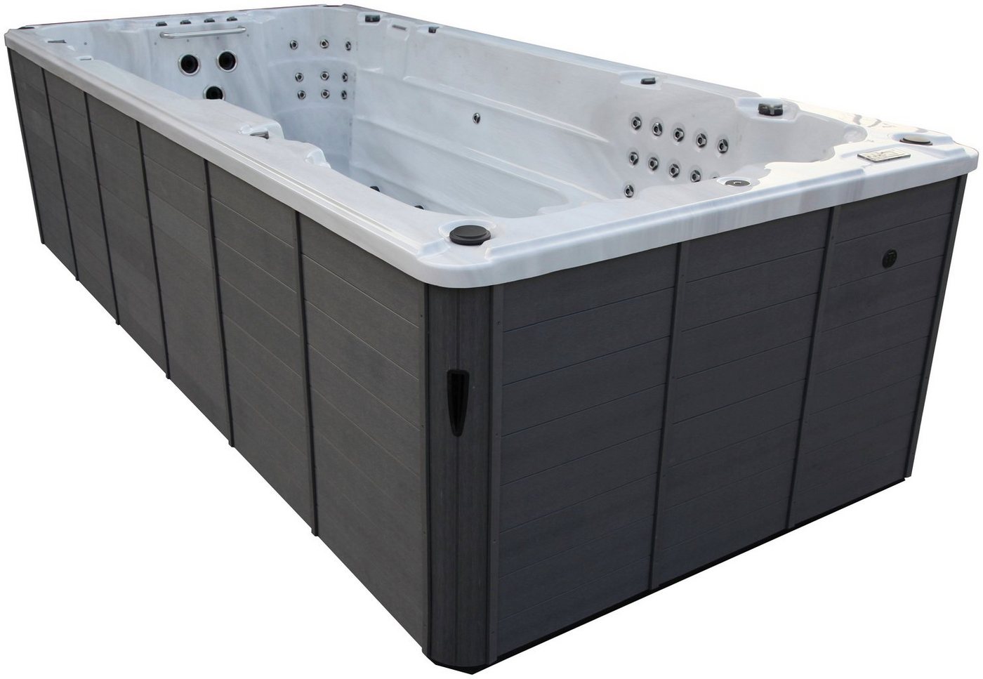 American Spa Whirlpool Swimspa Nevada, BxTxH: 230x421x137 cm von American Spa