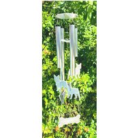 Handgefertigtes Windspiel Mit Frenchie Und Knochen-Windfänger Handgefertigtes Windspiel Mit Frenchie Und Knochen-Windfänger von AmericanChime