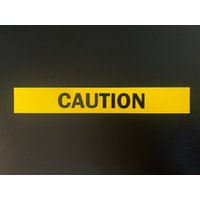 Achtung Gelbe Sticker Vinyl Aufkleber 10" X 1, 5" Indoor Outdoor Sicherheitsschild | X2Ps103 Achtung Gelbe Sticker Vinyl Aufkleber 10" X 1, 5" Indoor Outdoor Sicherheitsschild | X2Ps103 von AmericangarageByJoy