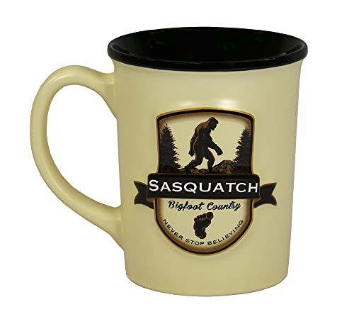 Americaware Big Foot Beige 530 ml Emblem Tasse von Americaware