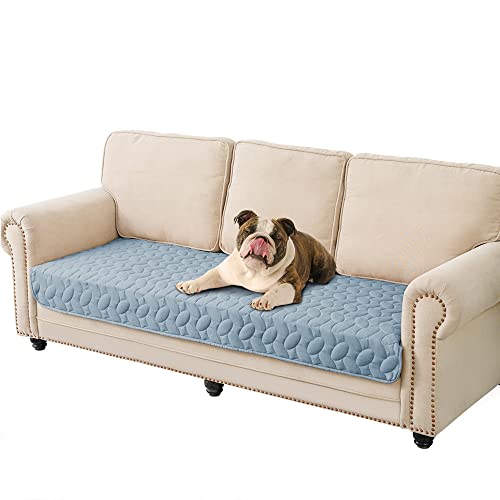 Ameritex Haustierbett-Abdeckung, Hundebett, Decke für Sofa und Möbel, wasserdicht, neues Muster, 76,2 x 178,8 cm, Hellblau von Ameritex