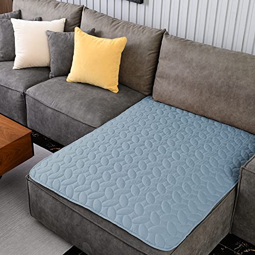 Ameritex Haustierbett-Abdeckung, Hundebett, Decke für Sofa und Möbel, wasserdicht, neues Muster-Design (101,6 x 127,7 cm, Hellblau) von Ameritex