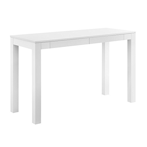 Ameriwood Large Parsons Schreibtisch mit 2 Schubladen, weiß von Ameriwood Home