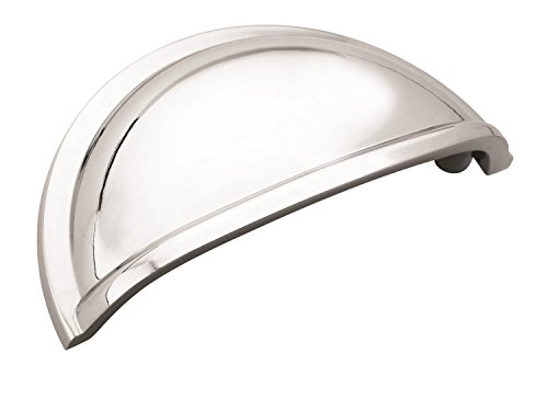 Amerock 5BX5301026 53010 Tassenzieher, 5 Stück, poliertes Chrom, 3 in (76 mm) Center-to-Center von Amerock