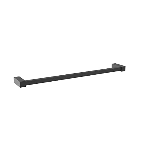 Amerock BH36083MB | mattschwarze Handtuchstange | 457 mm Handtuchhalter | Monument | Badezimmer-Handtuchhalter | Badezimmer-Hardware | Badzubehör von Amerock