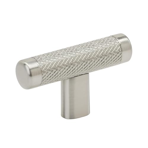 Amerock BP36556G10 | Küchenschrankknauf | satiniertes Nickel | 67 mm | Bronx | 1 Packung | Möbelbeschläge | Badezimmer-Schubladenknauf | Kommodengriff | Schrankgriff von Amerock