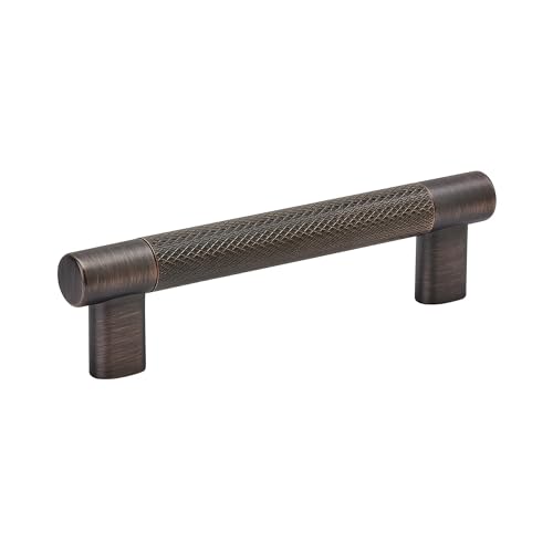 Amerock BP36558ORB | Küchenschrankgriff | ölgeriebene Bronze | 128 mm Mitte zu Mitte | Bronx | 1 Packung | Möbelbeschläge | Schrankgriff | Badezimmer-Schubladengriff von Amerock