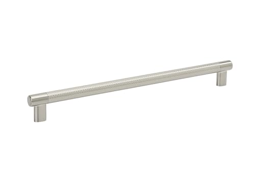 Amerock | Küchenschrankgriff | satiniertes Nickel | 320 mm Mitte zu Mitte | Bronx | 1 Packung | Möbelbeschläge | Schrankgriff | Badezimmer-Schubladengriff von Amerock