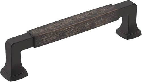 Amerock Schrankgriff/Schrankgriff/Ölgeriebene Bronze / 128 mm (5-1/16 Zoll) Mitte zu Mitte/Stature / 1 Packung/Schubladen-Ziehgriff/Schrank-Hardware von Amerock