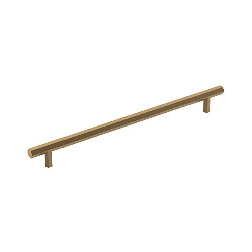Amerock | Schrankgriff | Champagnerbronze | 256 mm Mitte zu Mitte | Kaliber | 1 Packung | Schubladengriff | Schrankgriff | Schrankbeschläge von Amerock