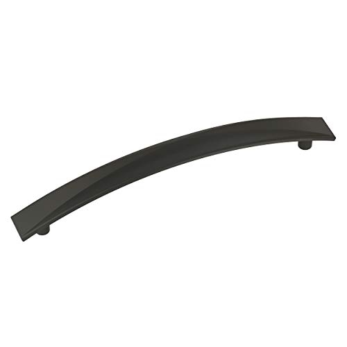 Amerock Schrankgriff | Mattschwarz | 160 mm Mitte zu Mitte | Verlängerung | 1 Packung | Schubladengriff | Schrankbeschläge von Amerock