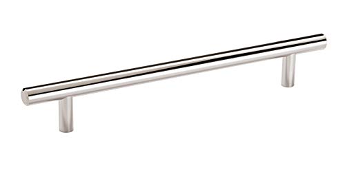 Amerock | Schrankgriff | poliertes Chrom | 178 mm von Mitte zu Mitte | Bargriffe | 10 Stück | Schubladengriff | Schubladengriff | Schrankbeschläge von Amerock