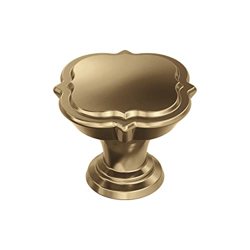 Amerock Schrankknauf, Champagner-Bronze, 35 mm Durchmesser, Schubladenknauf, Grace Revitalize | Küchen- und Badzubehör | Möbelbeschläge von Amerock