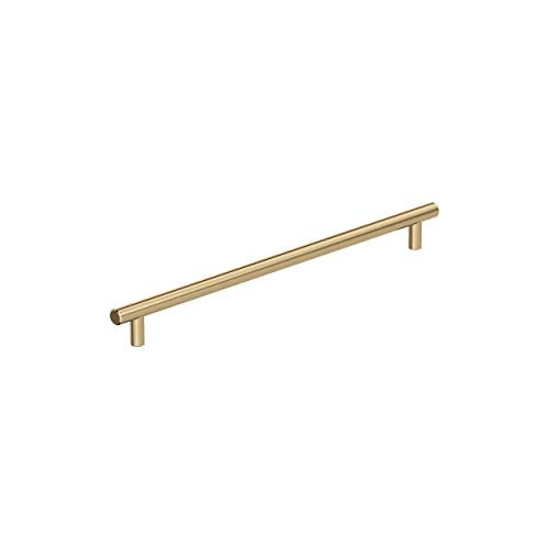 Amerock | Übergroße Schrankbeschläge/Gerätegriff | Champagner-Bronze | 457 mm Mitte zu Mitte Schubladenzug | Bargriffe | Küchen- und Badzubehör | Möbelbeschläge von Amerock