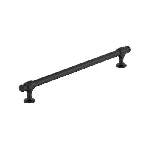Amerock Winsome BP36772FB Schrankgriff, Mitte zu Mitte, 256 mm, Mattschwarz von Amerock