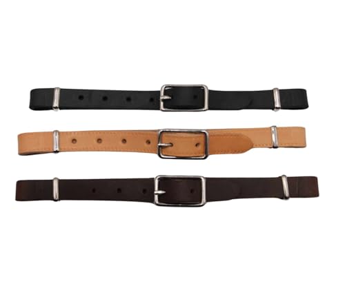 AMKA Western Kinnriemen aus weichem Leder in 3 Farben Curb Strap von Amesbichler Reitsport