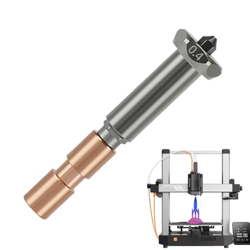 Amesor Abnehmbare 3D-Druckerdüse | Heizelement für 3D-Drucker | Hitzebeständige 3D Druckerdüse Für Modellbau Industrie Und Heimgebrauch Amesor Abnehmbare 3D-Druckerdüse | Heizelement für 3D-Drucker | Hitzebeständige 3D Druckerdüse Für Modellbau Industrie Und Heimgebrauch von Amesor