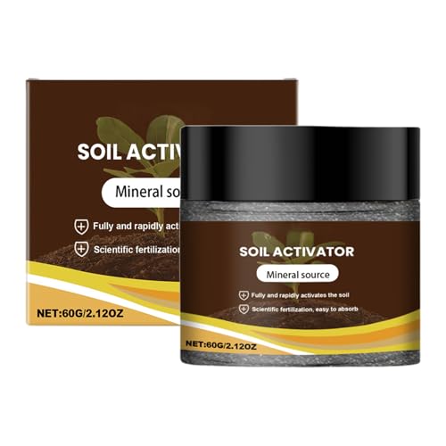 Amesor Boden Revitalisierer - Boden Gesundheits Booster | Natürlicher 60g Nährstoffdünger Für Blumen Wachstumsstarter Pflanzung Garten Zimmerpflanzen Immergrüne Bäume Amesor Boden Revitalisierer - Boden Gesundheits Booster | Natürlicher 60g Nährstoffdünger Für Blumen Wachstumsstarter Pflanzung Garten Zimmerpflanzen Immergrüne Bäume von Amesor