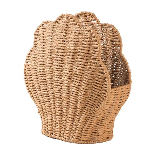 Amesor Geflochtener Korb Muscheldesign,Muschelförmige Körbe - Ästhetischer Aufbewahrungsbehälter Für Bücher Snacks Decke Wohnung Kinderzimmer Vorratsraum Badezimmer Amesor Geflochtener Korb Muscheldesign,Muschelförmige Körbe - Ästhetischer Aufbewahrungsbehälter Für Bücher Snacks Decke Wohnung Kinderzimmer Vorratsraum Badezimmer von Amesor