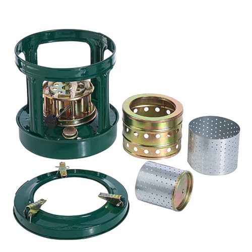 Amesor Kocher Für Camping - Haushaltsbrenner Outdoor Campingkochzubehör,Leichtes Grillgut Winddichtes Kochgeschirr für Reisen Wandern Picknick Garten Outdoor Aktivitäten von Amesor