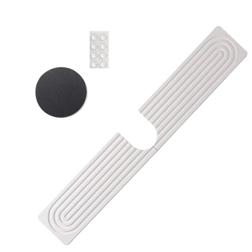 Amesor Küchenspüle Spritzschutzmatte, Super Saugfähige Diatomit Spülenarmatur Matte, Saugfähiger Tropffänger Küchenzubehör Mehrzweck Haushaltszubehör von Amesor