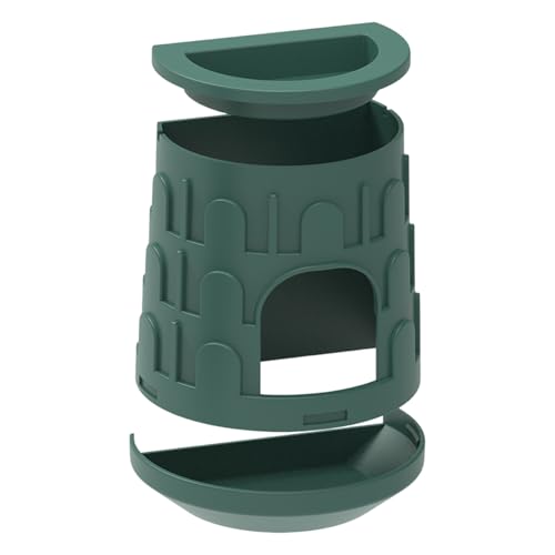 Amesor Reptilienversteck | Terrarium Kleine Versteckhöhle - Klettertier Spielzeug Mit Fressnapf Für Echsen Terrarium Gehege Bartagame Amesor Reptilienversteck | Terrarium Kleine Versteckhöhle - Klettertier Spielzeug Mit Fressnapf Für Echsen Terrarium Gehege Bartagame von Amesor