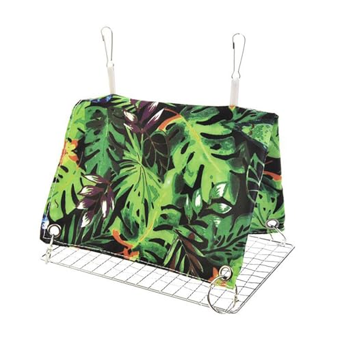 Amesor Vogelbett | Vogel Hängematte Schlafnest Für Sittiche Und Wellensittiche - Sitzstange Sommerhütte Höhle Wellensittich Käfigzubehör Für Graupapagei Conure Ara Kletterbedarf Amesor Vogelbett | Vogel Hängematte Schlafnest Für Sittiche Und Wellensittiche - Sitzstange Sommerhütte Höhle Wellensittich Käfigzubehör Für Graupapagei Conure Ara Kletterbedarf von Amesor