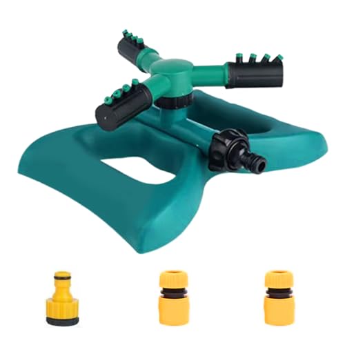 Amesor Wassersprenger Für Rasen | Automatisches Bewässerungssystem | 360 Grad Rotierendes Bewässerungssystem Für Blumenbeete Gemüsebeete Baumschulen Parks von Amesor