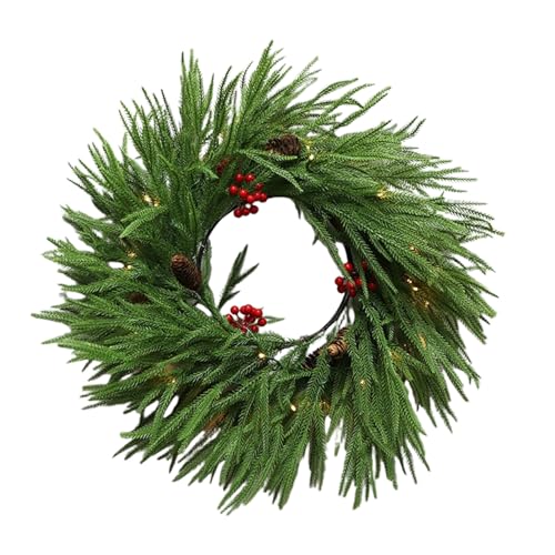 Amesor Weihnachtsgirlande - 1.8m Festliche Deko,Beleuchtete Festliche Girlande - Für Weihnachten Innenbereich Kaminsims Tisch Tür Fenster Hochzeit Party Küche Amesor Weihnachtsgirlande - 1.8m Festliche Deko,Beleuchtete Festliche Girlande - Für Weihnachten Innenbereich Kaminsims Tisch Tür Fenster Hochzeit Party Küche von Amesor