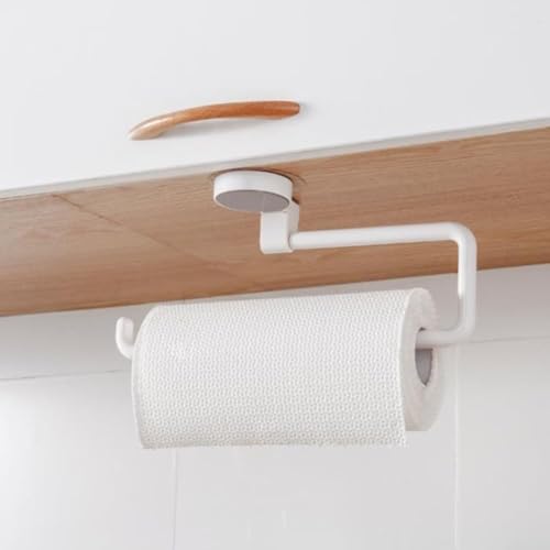 Ameurey Küchenrollenhalter, Badezimmer-Handtuch-Papierrollenregal, Saugnapf, Küchenregal, Ständer, 30,5 x 17 cm Ameurey Küchenrollenhalter, Badezimmer-Handtuch-Papierrollenregal, Saugnapf, Küchenregal, Ständer, 30,5 x 17 cm von Ameurey