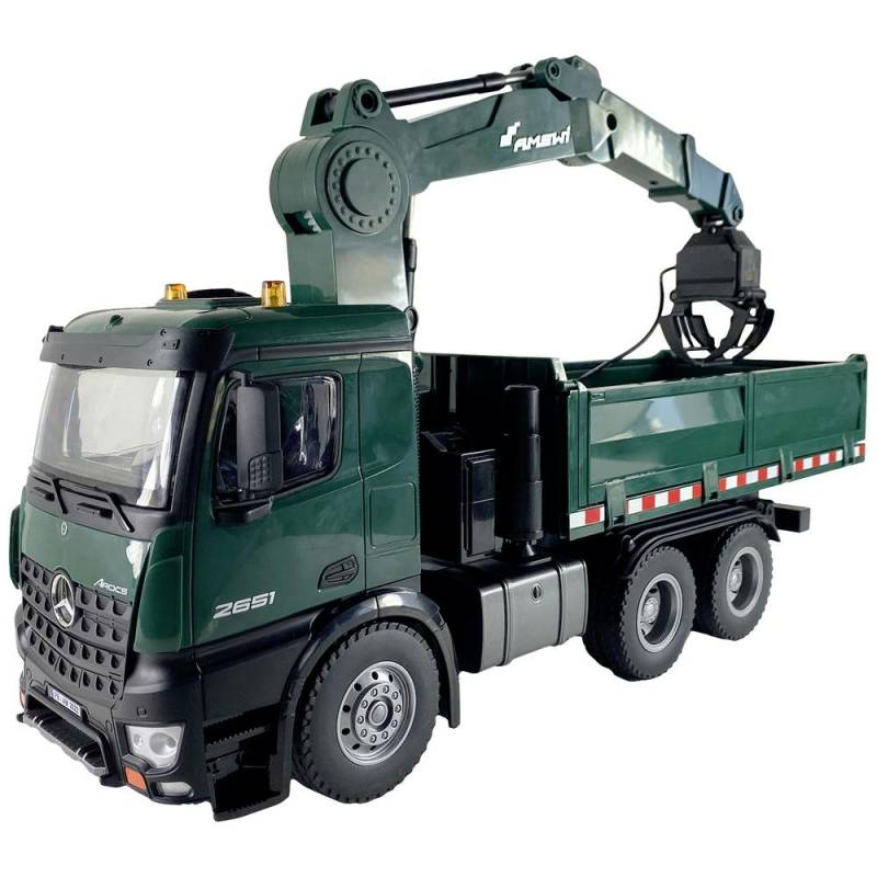 Amewi 22568 Arocs Kranwagen 1:14 Elektro Rc Modell Lkw Modellauto Rc Modell Auto B-Ware von Amewi