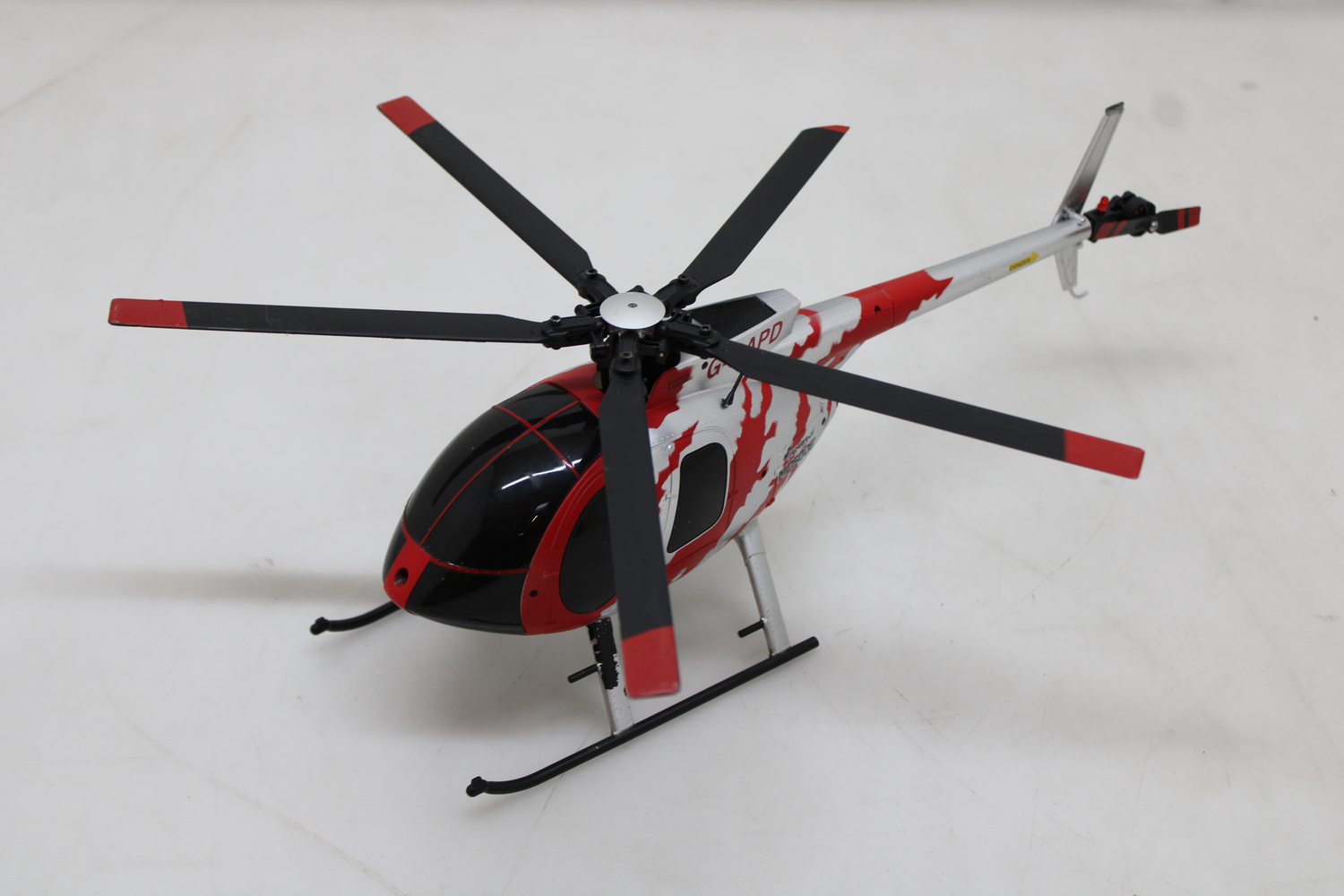 Amewi AFX MD500E Zivil RC Hubschrauber Helikopter Heli Modellbau DEFEKTWARE von Amewi