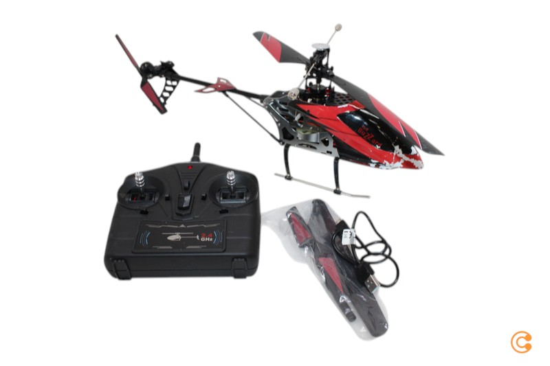 Amewi Buzzard V2 Rot Rc Einsteiger Hubschrauber Rt F Modellhubschrauber Modellbau C-Ware von Amewi