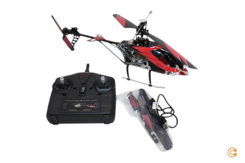 Amewi Buzzard V2 Rot Rc Einsteiger Hubschrauber Rt F Modellhubschrauber Modellbau C-Ware von Amewi
