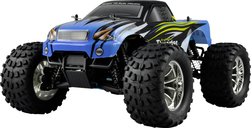 Amewi Monstertruck Rc Auto Nitro 4 Wd 1:10 30ccm Schwarz 70km/H Modellauto Truck B-Ware von Amewi