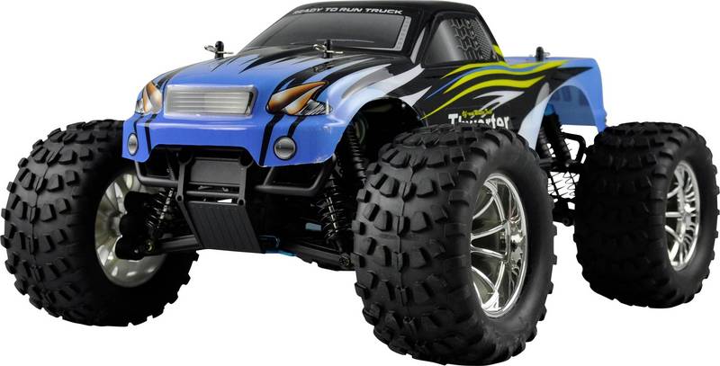 Amewi Monstertruck Rc Auto Nitro 4 Wd 1:10 30ccm Schwarz 70km/H Modellauto Truck B-Ware von Amewi