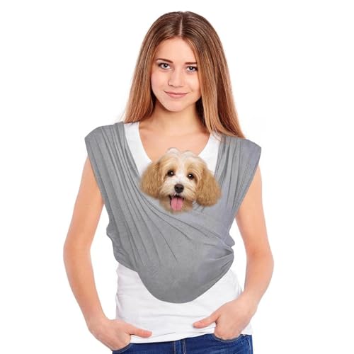 Amexo Freihändige Hundetasche, Tragetasche Hund Tragetuch für Hunde Frontpaket Hundetragetuch mit Verstellbarem Riemen bis für Hunde Katzen Aktivitäten Im Freien, Bis 9 Kg Amexo Freihändige Hundetasche, Tragetasche Hund Tragetuch für Hunde Frontpaket Hundetragetuch mit Verstellbarem Riemen bis für Hunde Katzen Aktivitäten Im Freien, Bis 9 Kg von Amexo