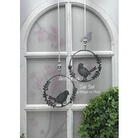 Fensterdeko 2 Stück Fensterhänger von AmfFloristik