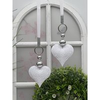 Fensterdeko Metall Ring Fensterhänger Herz von AmfFloristik