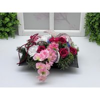 Grabgesteck Grabdeko Grabschmuck von AmfFloristik