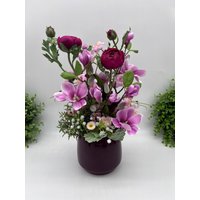 Tischgesteck Frühlingsgesteck Mit Magnolien von AmfFloristik