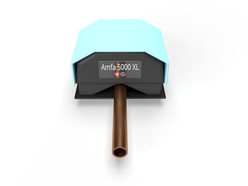 Amfa5000® XL Magnetischer Wasserenthärter für Einfamilienhäuser – Salzfreie Alternative zu Entkalkungsanlagen | Wartungsfrei, Chemiefrei & Filterfrei, schützt Leitungen & Armaturen von Amfa4000