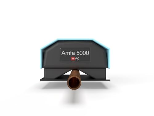 Amfa5000® Kalkschutzsystem Wasserleitung – Magnetischer Wasserenthärter ohne Salz | Alternative zu Filtern & Chemie, Wartungsfrei für Dusche, Waschmaschine & Trinkwasser von Amfa4000