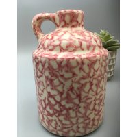 Vintage Sponge Keramik Dose Behälter von AmicTony