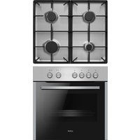 Amica Gasherd-Set "EHEG 933 101 E" mit 1-fach-Teleskopauszug Steam Clean von Amica