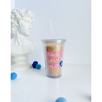 Beschützt, Gesegnet, Glücks Böser Blick Tumbler, Evil Eye Tumbler von AmidaByZaa