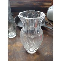 Swarovski Art Kristall Swirl Vase Dickes Glas 20 cm Antik Versandkostenfrei Schöne von Amiesestatesales